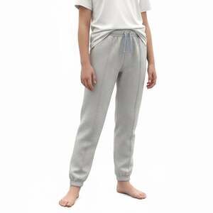 90 Degree by Reflex Girls Scuba Carolina Jogger Pants Heather Grey Size L (12)